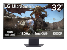 LG UltraGear 32GS60QC-B 32″ QHD 180Hz VA — 1