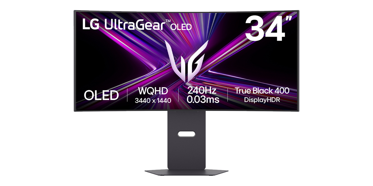 LG UltraGear 34GX900A-B 34″ UWQHD 240Hz OLED — 1