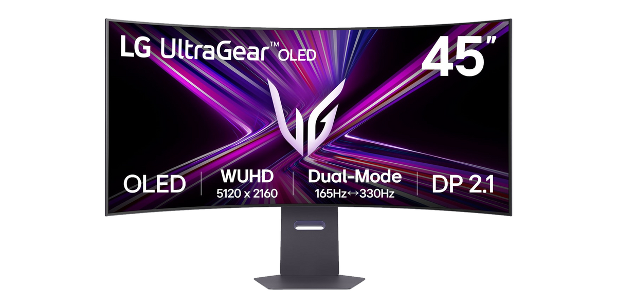 LG UltraGear 45GX950A-B 45″ 5K2K 165Hz OLED — 1