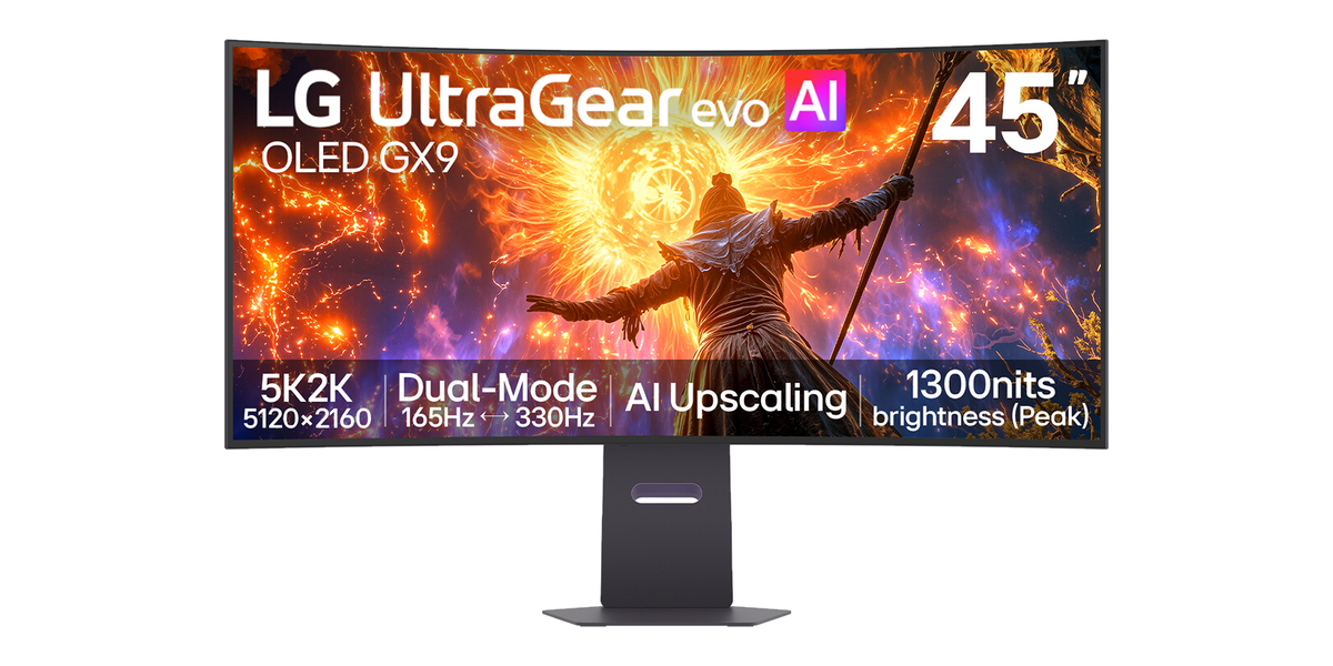 LG UltraGear 45GX950B-B 45″ 5K2K 165Hz OLED — 1