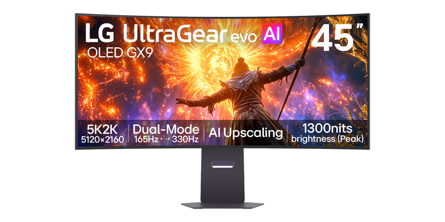 LG UltraGear 45GX950B-B 45″ 5K2K 165Hz OLED — 1