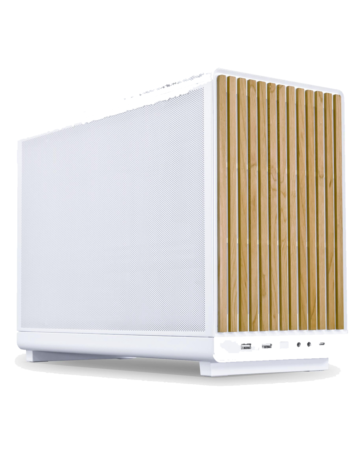 Lian Li A3-mATX Wood Edition Micro-ATX Tower White — 1