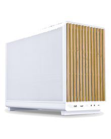 Lian Li A3-mATX Wood Edition Micro-ATX Tower White — 1