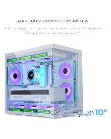 Lian Li O11 Dynamic Mini V2 Mid Tower White — 2