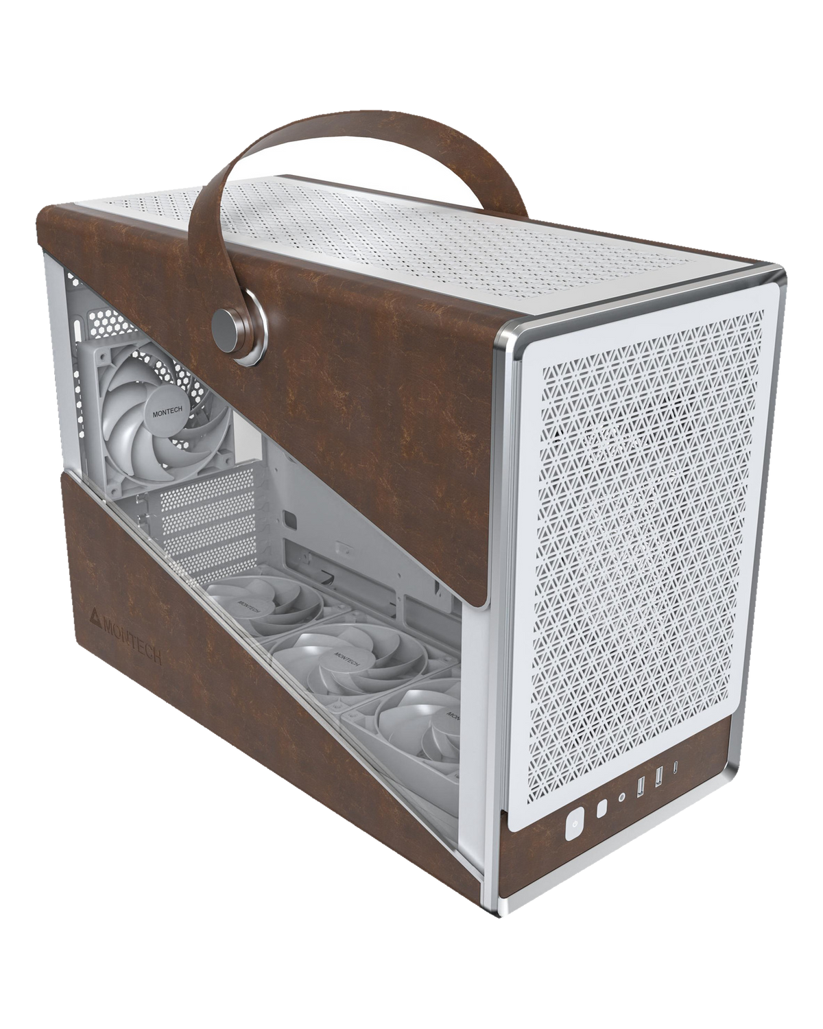 Montech Heritage PRO White Micro-ATX Tower — 1