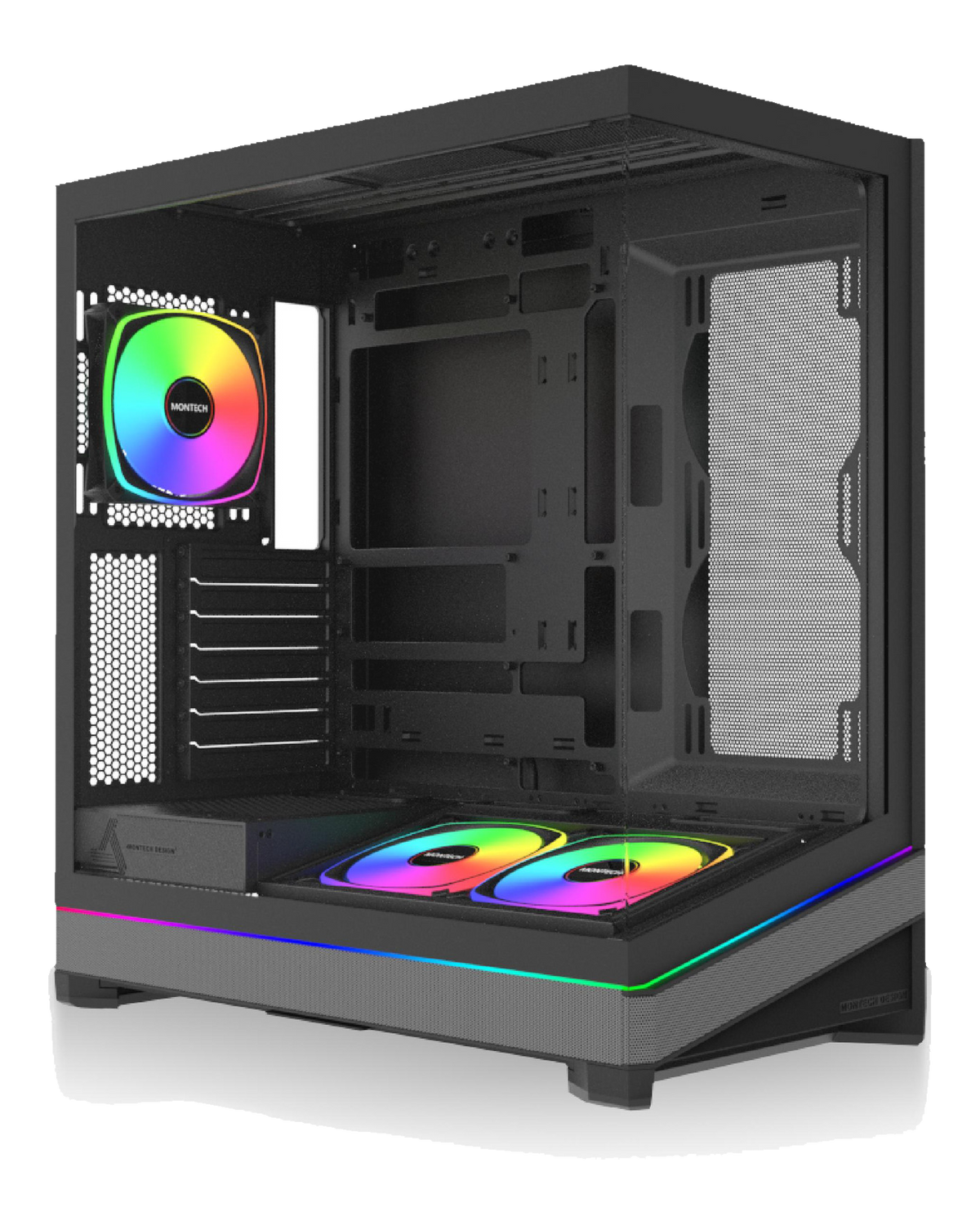 Montech SKY 3 Black Mid Tower — 1