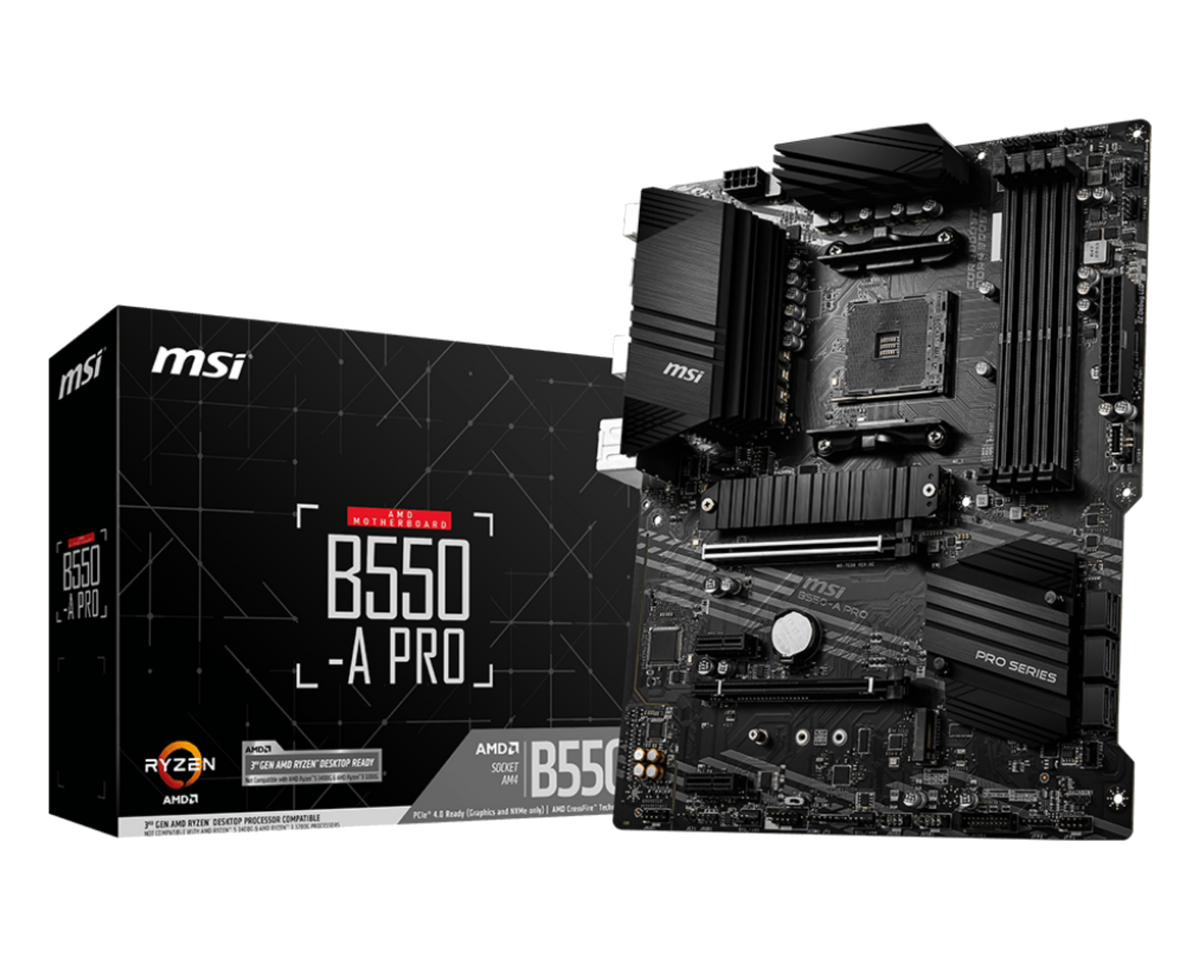MSI B550-A PRO — 1