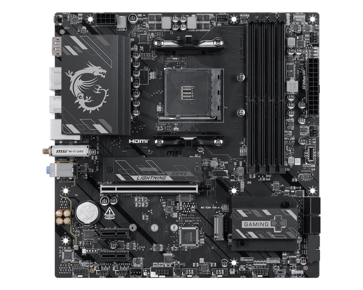MSI B550M GAMING PLUS WIFI6E — 1