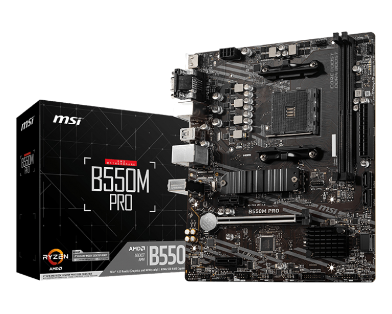 MSI B550M PRO — 1