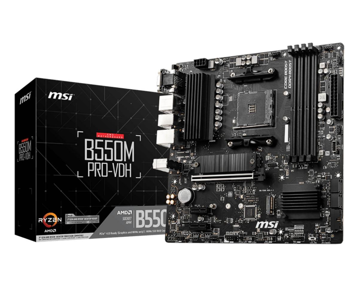 MSI B550M PRO-VDH — 1