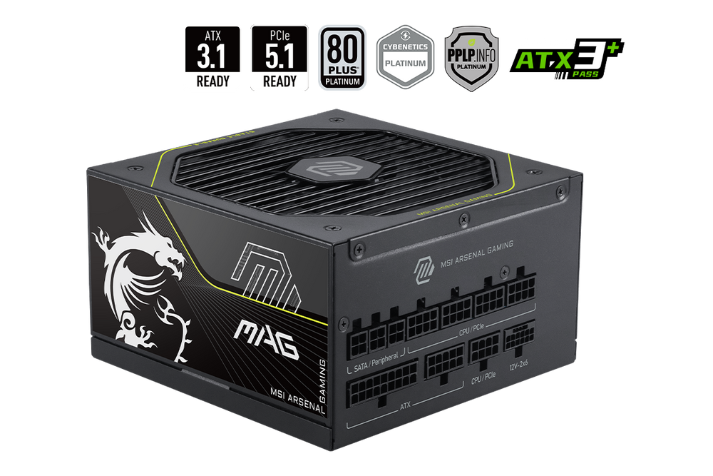 MSI MAG 1200W 80+ Platinum — 1