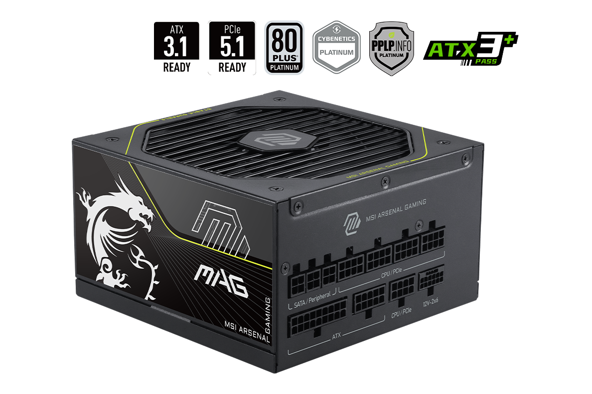 MSI MAG 1200W 80+ Platinum — 1