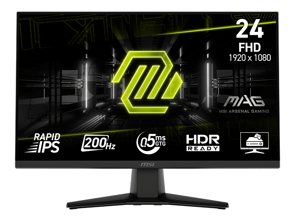 MSI MAG 242F 24″ FHD 200Hz Rapid IPS — 1