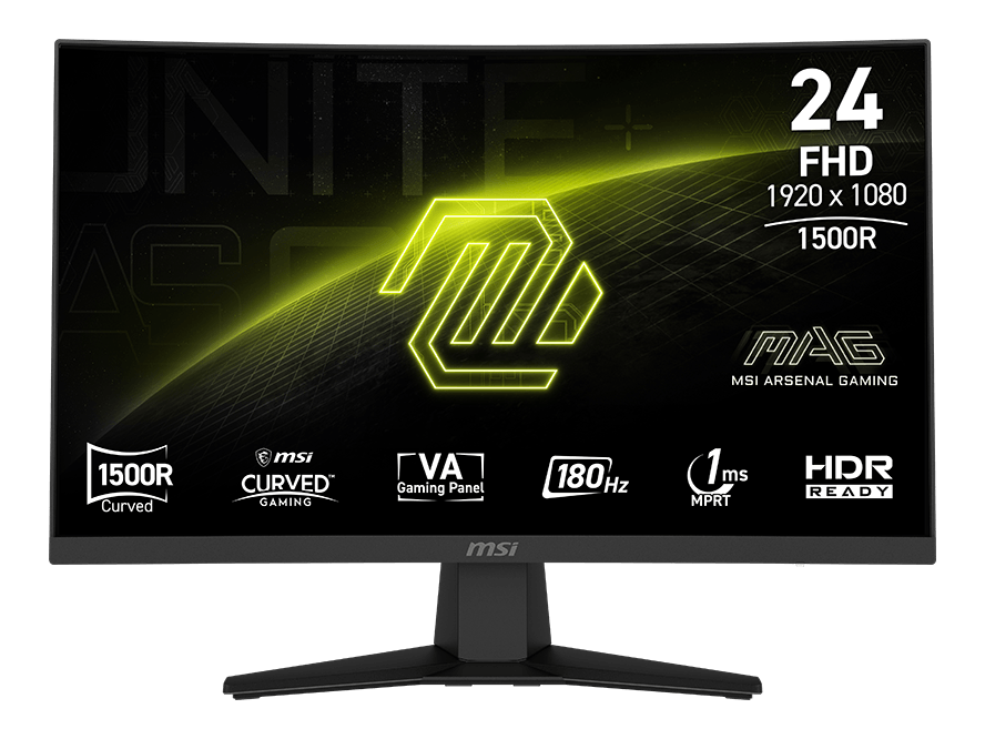 MSI MAG 244C 24″ FHD 180Hz VA — 1