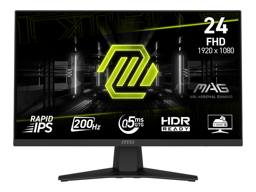 MSI MAG 244F 24″ FHD 200Hz Rapid IPS — 1