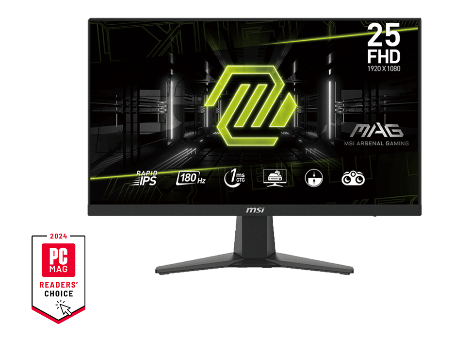 MSI MAG 256F 25″ FHD 180Hz Rapid IPS — 1