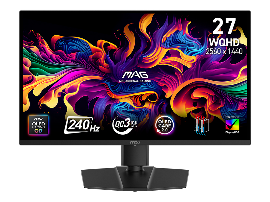 MSI MAG 271QP QD-OLED X24 27″ QHD 240Hz — 1