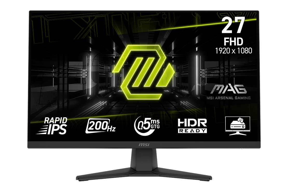 MSI MAG 272F 27″ FHD 200Hz Rapid IPS — 1