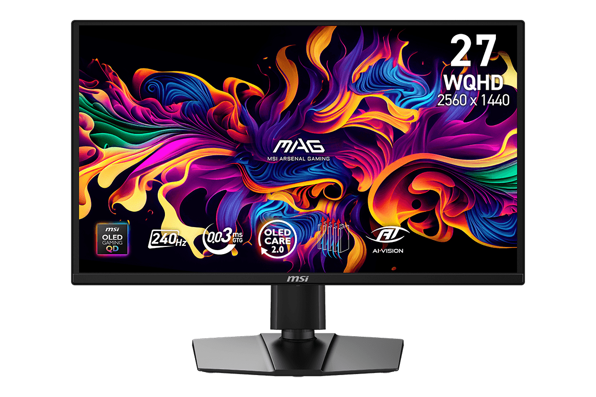 MSI MAG 272QP QD-OLED X24 27″ QHD 240Hz — 1