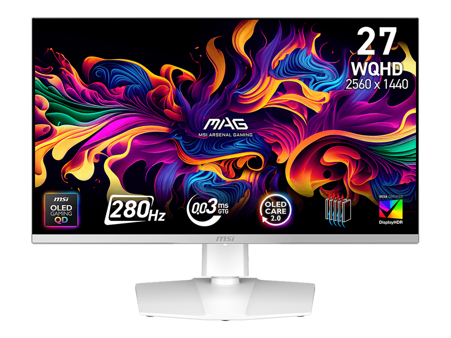 MSI MAG 272QPW QD-OLED X28 27″ QHD 280Hz — 1
