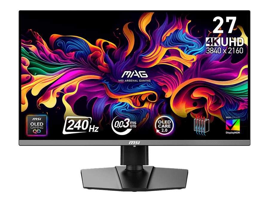 MSI MAG 272UP QD-OLED X24 27″ 4K 240Hz — 1