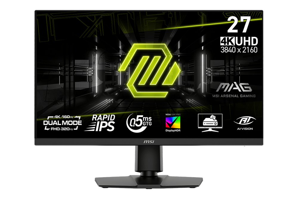 MSI MAG 272URDF E16 27″ 4K 320Hz Rapid IPS — 1