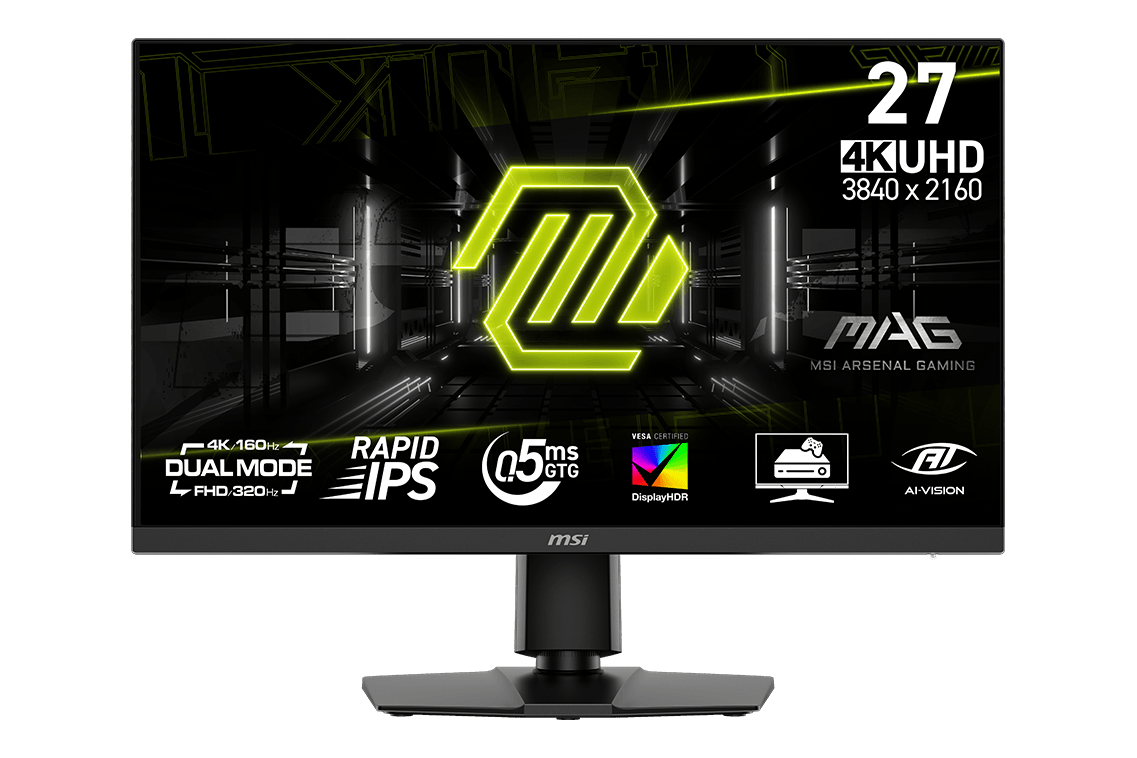 MSI MAG 272URDF E16 27″ 4K 320Hz Rapid IPS — 1