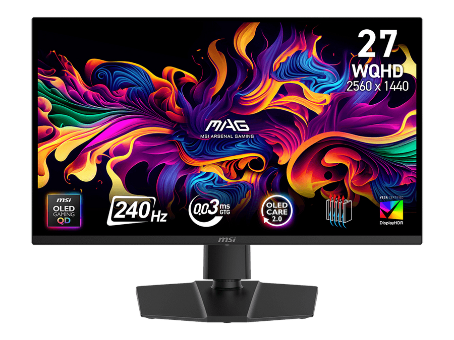 MSI MAG 273QP QD-OLED X24 27″ QHD 240Hz — 1