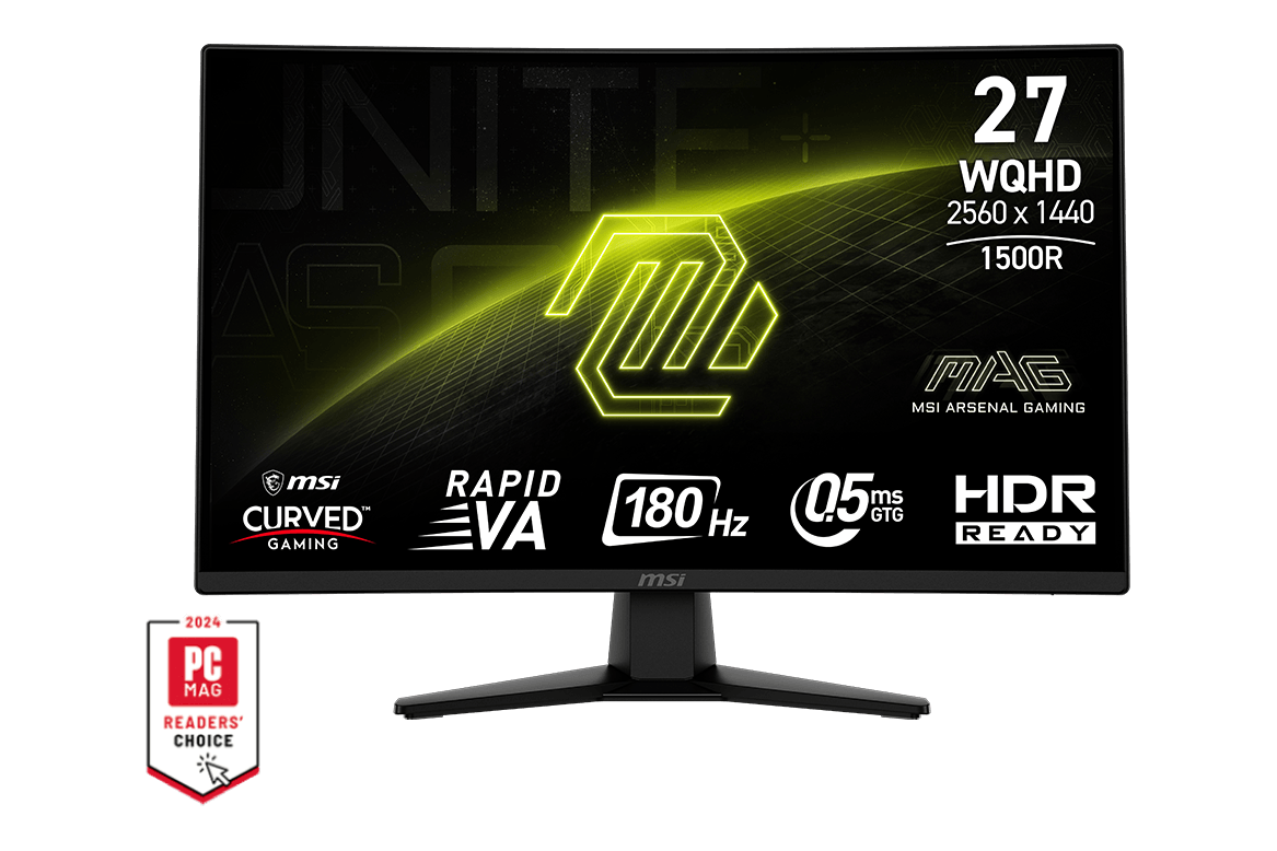 MSI MAG 274CQF 27″ QHD 180Hz VA — 1
