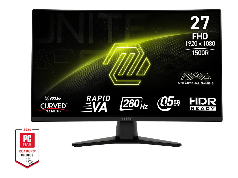 MSI MAG 274CXF 27″ FHD 280Hz VA — 1