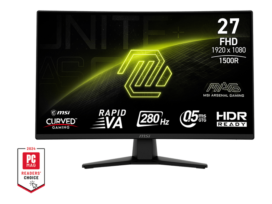 MSI MAG 274CXF 27″ FHD 280Hz VA — 1