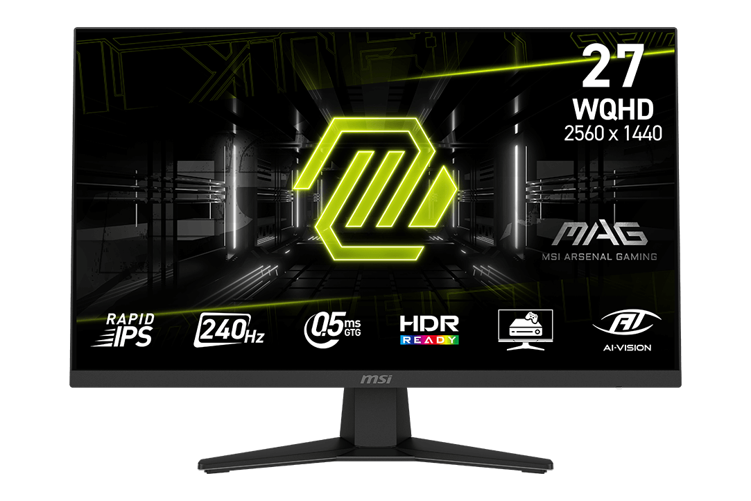 MSI MAG 274QF X24 27″ QHD 240Hz Rapid IPS — 1