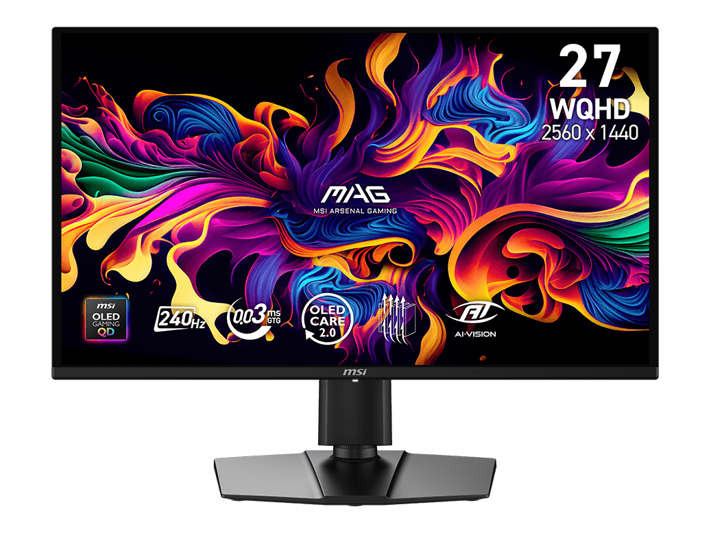 MSI MAG 274QP QD-OLED X24 27″ QHD 240Hz — 1