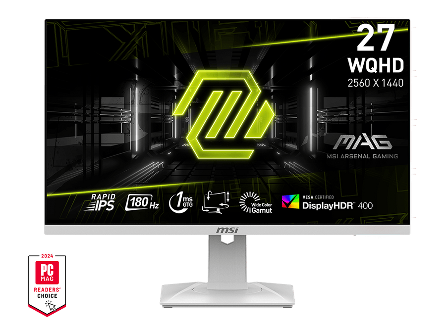 MSI MAG 274QRFW 27″ QHD 180Hz Rapid IPS — 1