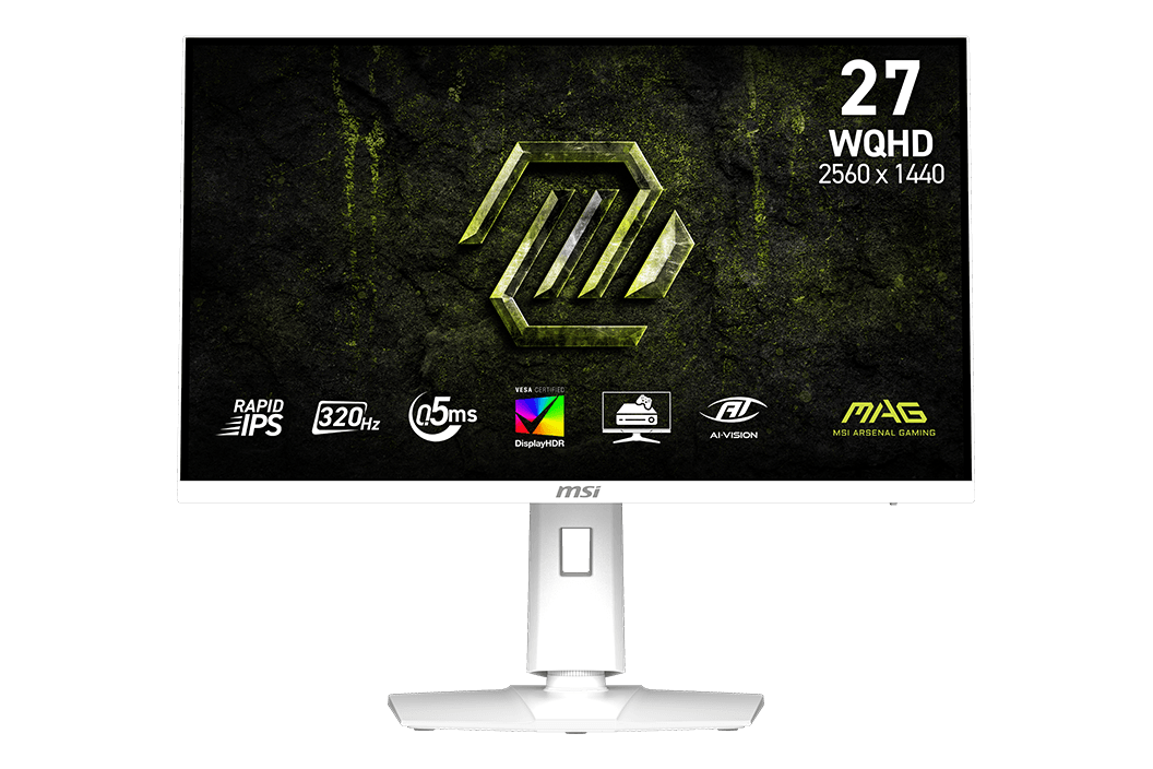 MSI MAG 274QRFW X32 27″ QHD 320Hz Rapid IPS — 1