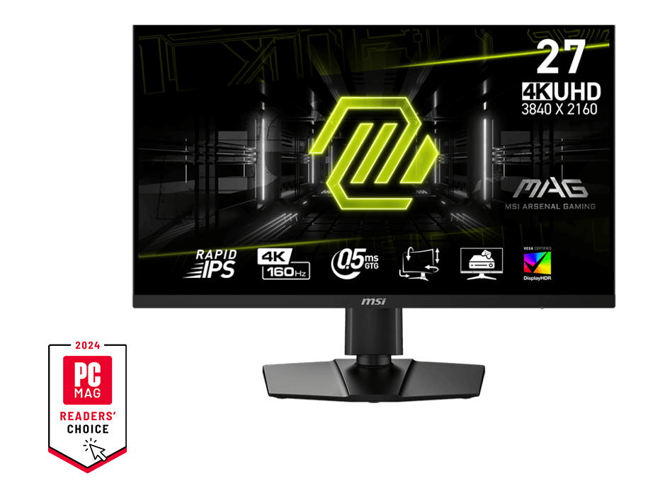 MSI MAG 274UPF E2 27″ 4K 160Hz Rapid IPS — 1