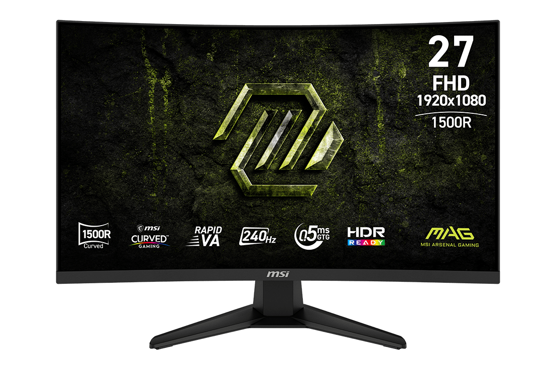 MSI MAG 275CF X24 27″ FHD 240Hz VA — 1