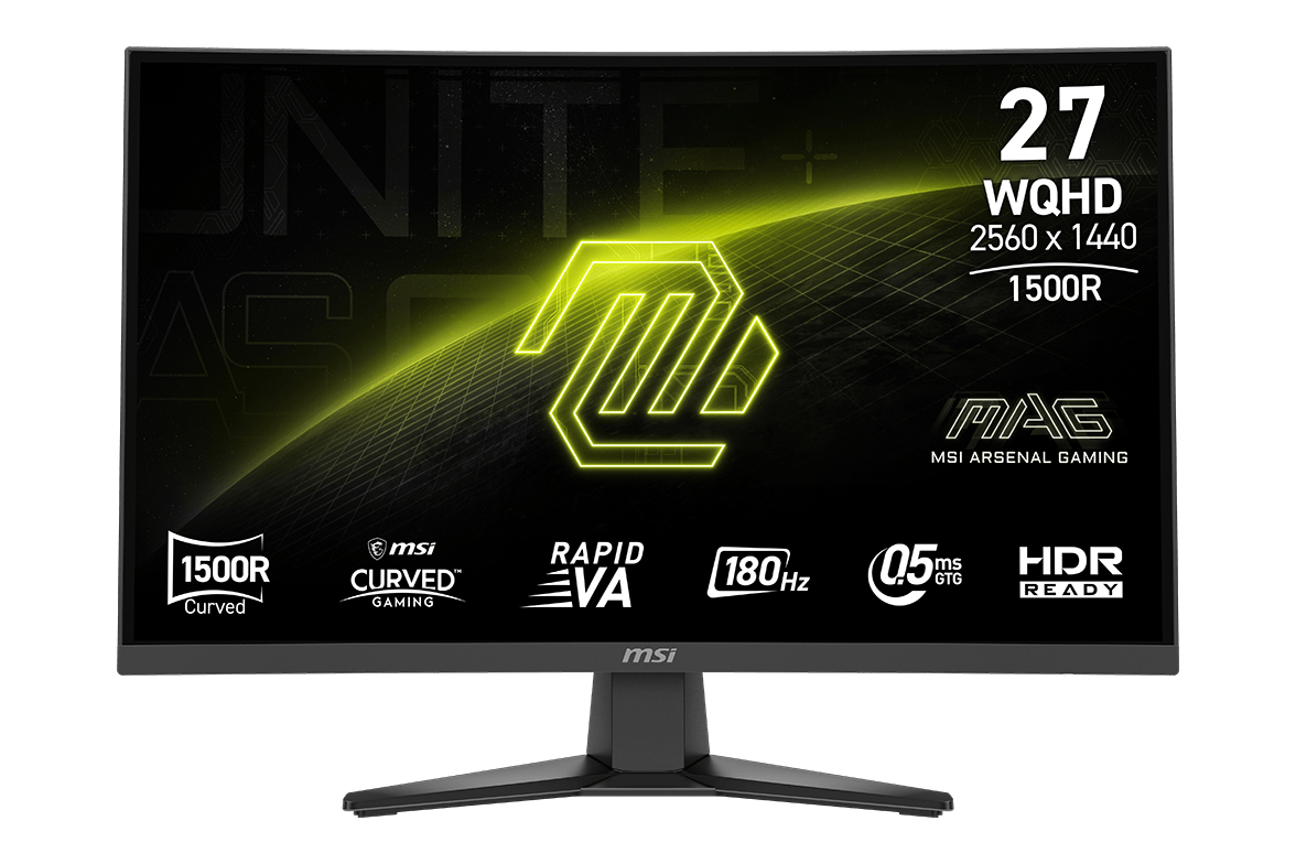 MSI MAG 275CQF E18 27″ QHD 180Hz VA — 1
