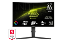 MSI MAG 275CQRF QD E2 27″ QHD 180Hz VA — 1