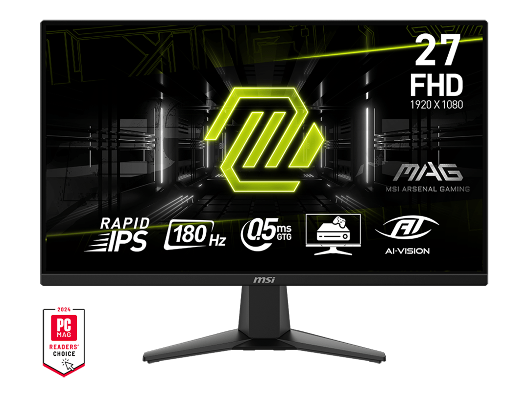MSI MAG 275F 27″ FHD 180Hz Rapid IPS — 1