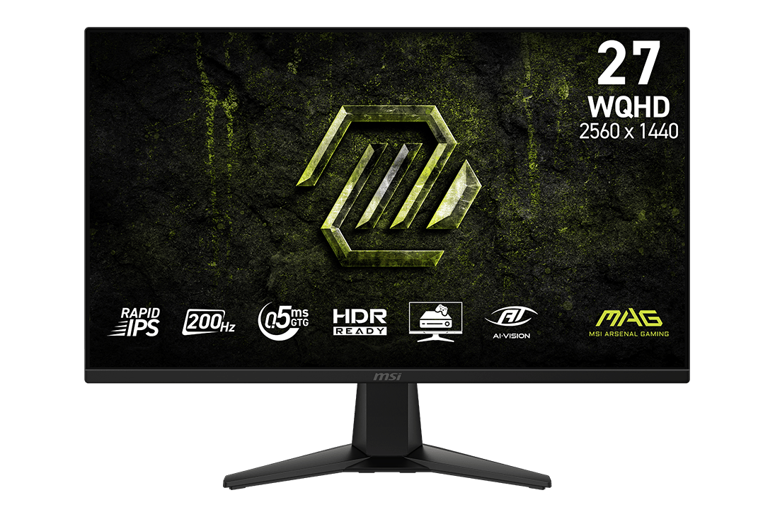 MSI MAG 275QF E20 27″ QHD 200Hz Rapid IPS — 1