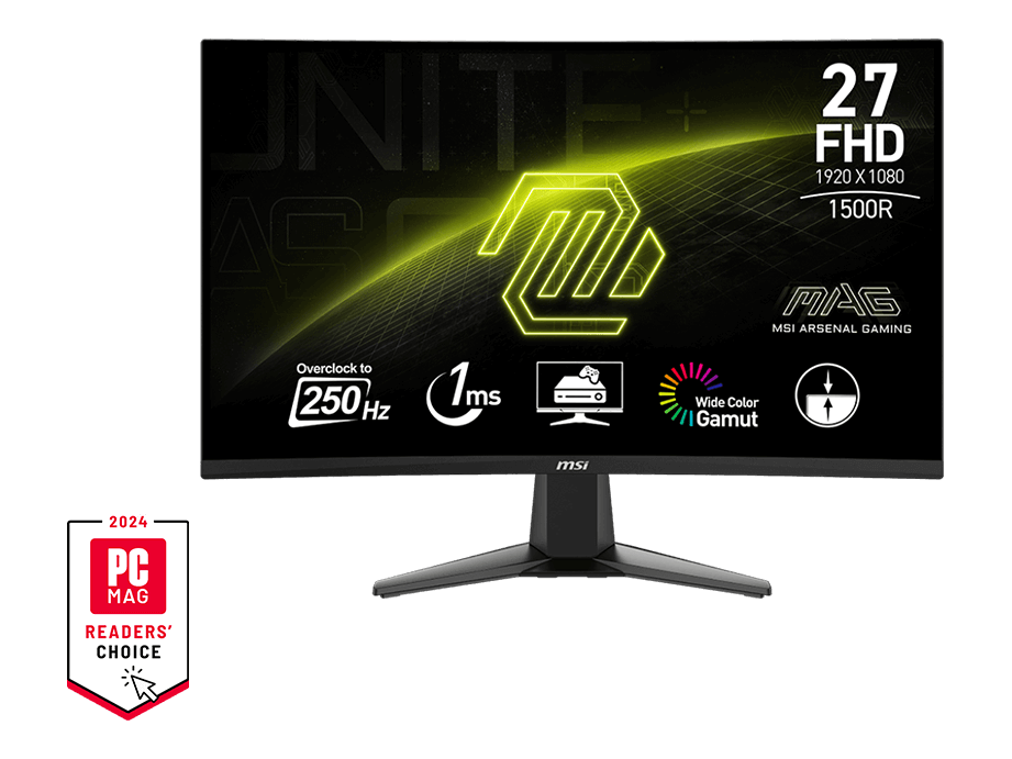 MSI MAG 27C6X 27″ FHD 250Hz VA — 1