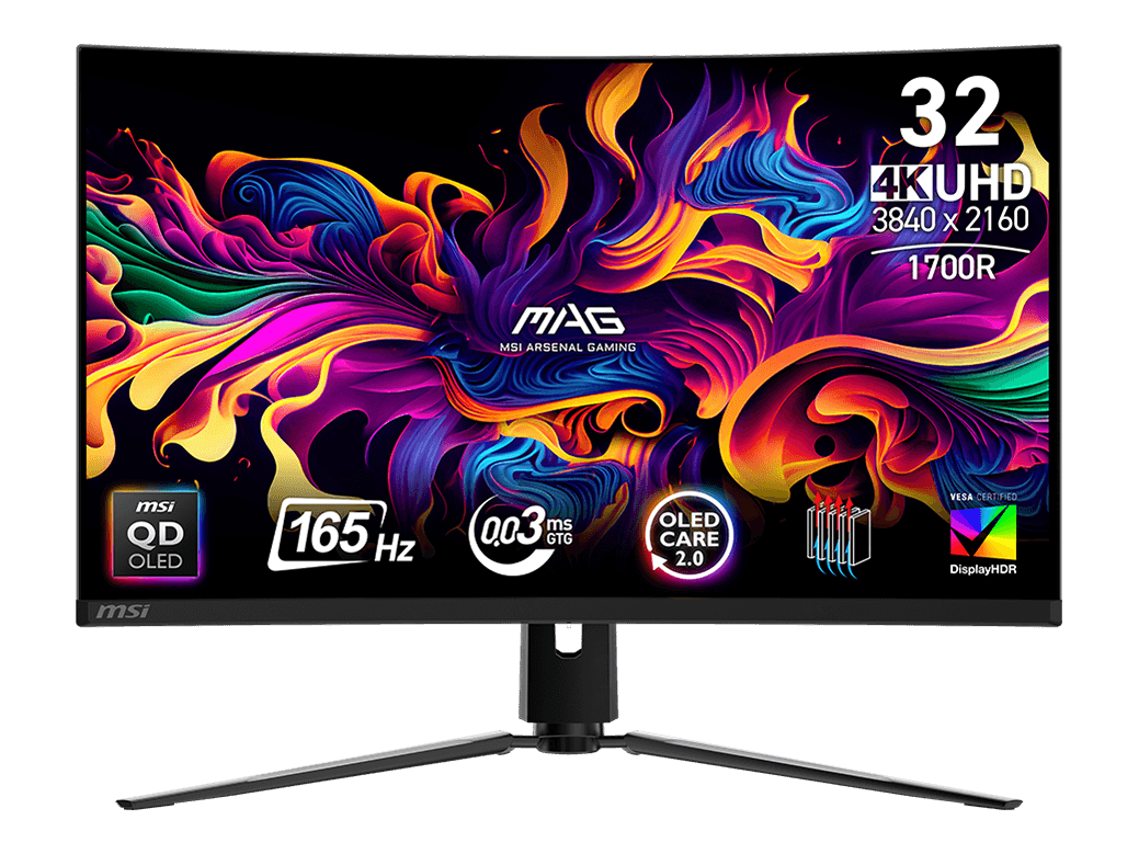 MSI MAG 321CUP QD-OLED 32″ 4K 165Hz — 1