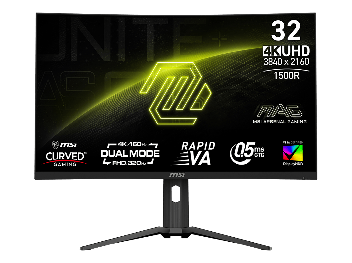 MSI MAG 321CUPDF 32″ 4K 320Hz VA — 1