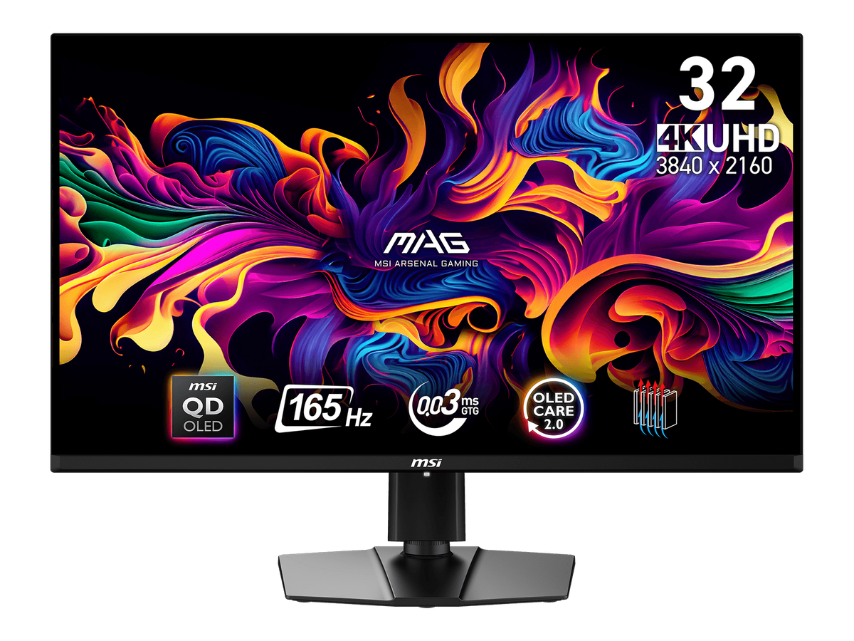 MSI MAG 321UP QD-OLED 32″ 4K 165Hz — 1