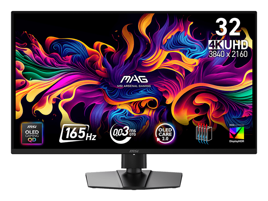 MSI MAG 322UP QD-OLED E16 32″ 4K 165Hz — 1