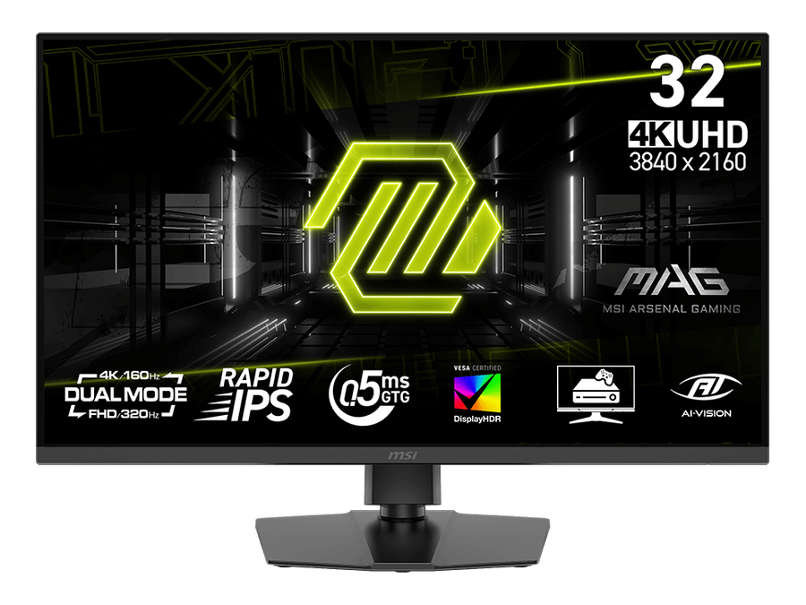 MSI MAG 322URDF E16 32″ 4K 320Hz Rapid IPS — 1