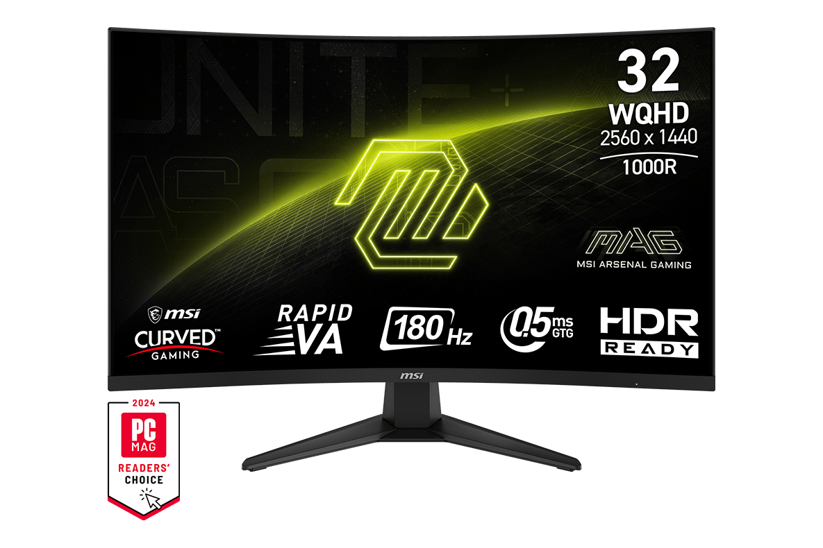 MSI MAG 325CQF 32″ QHD 180Hz VA — 1