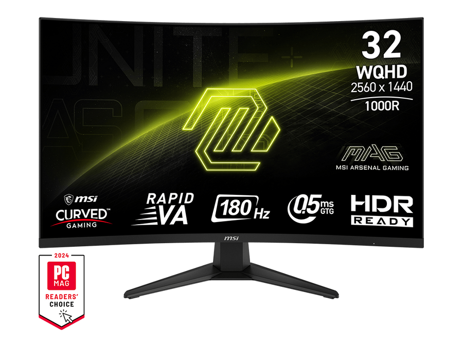 MSI MAG 325CQF 32″ QHD 180Hz VA — 1