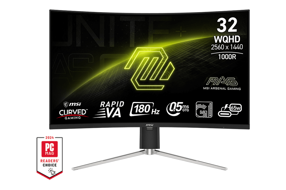 MSI MAG 325CQRF QD E2 32″ QHD 180Hz VA — 1